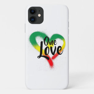 One Love One Heart Reggae Vibes iPhone 11 Case