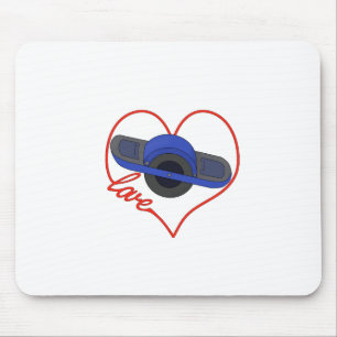 One Love One Wheel Mouse Pad