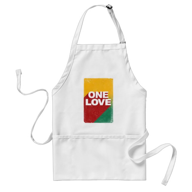 One Love Poster Standard Apron (Front)