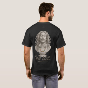 One Love – Reggae Spirit in Stone T-Shirt