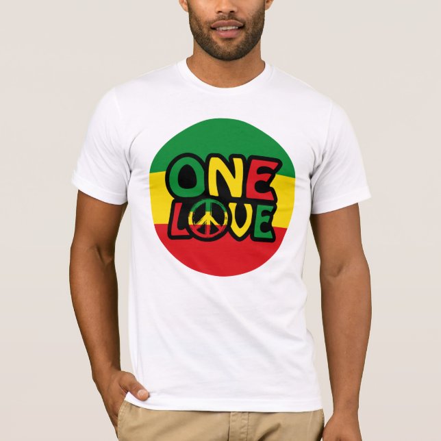 One Love Reggae T-Shirt (Front)