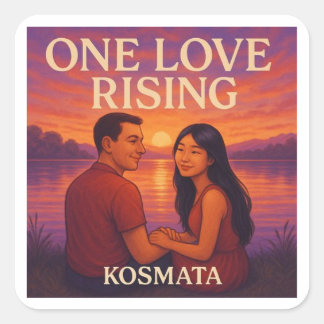 One Love Rising - Aufkleber Square Sticker
