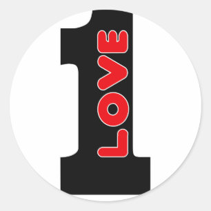 One Love Sticker