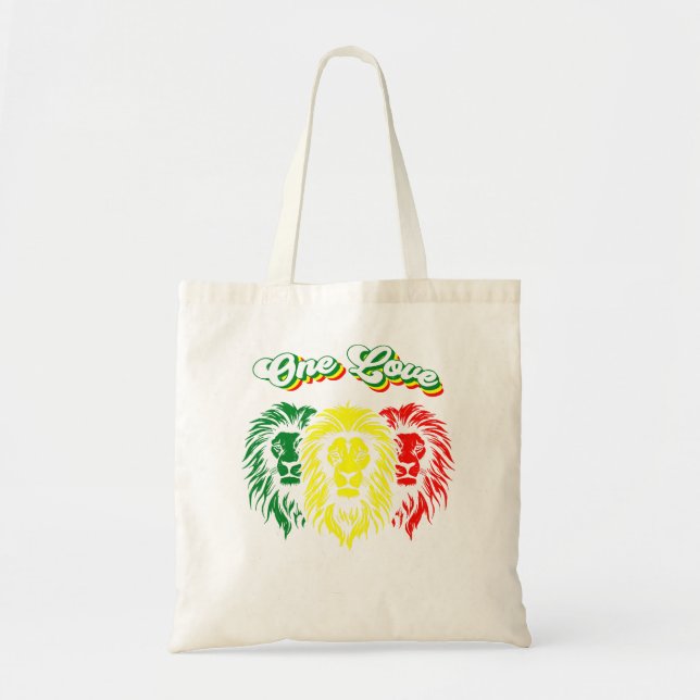 One Love  Tote Bag (Front)