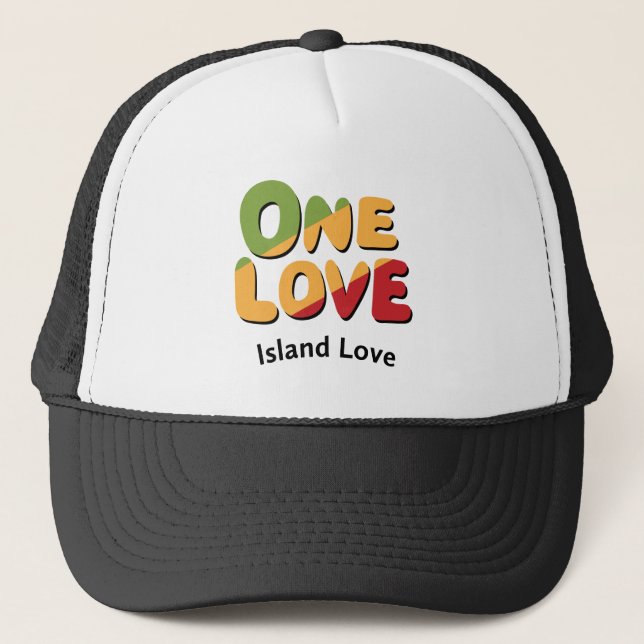 One Love Trucker Hat (Front)