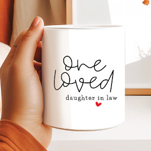 One Loved Daughter In Law Coffee Mug