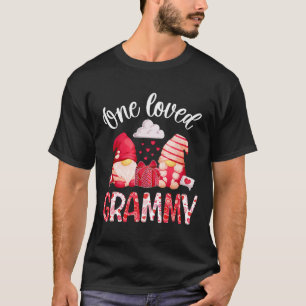 One Loved Grammy Valentine Grammy Grandma Valentin T-Shirt