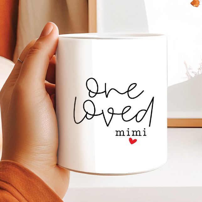 One Loved Mimi Coffee Mug (Creator Uploaded)