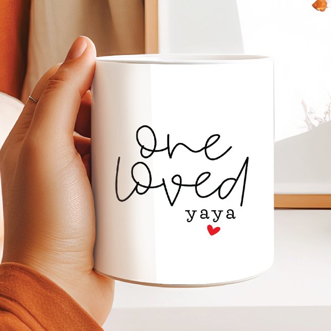 One Loved Yaya Coffee Mug (Creator Uploaded)