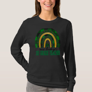 One Lucky 3rd Grade Teacher Rainbow St Patricks Da T-Shirt