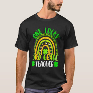 One Lucky 3rd Grade Teacher St. Patrick's Day 2023 T-Shirt