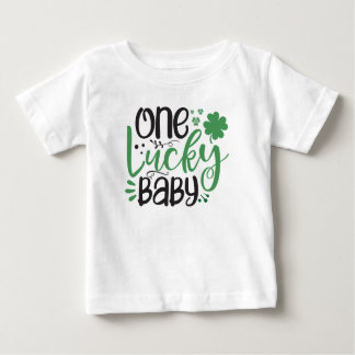 One Lucky Baby St Patrick T-Shirt for Kids