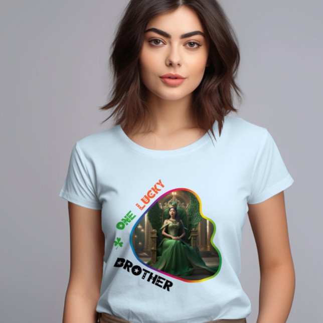 One Lucky Brother - Leprechaun's Scavenger Hunt T-Shirt (Creator Uploaded)