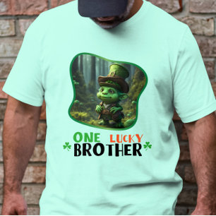 One Lucky Brother - Shamrockin' Street T-Shirt