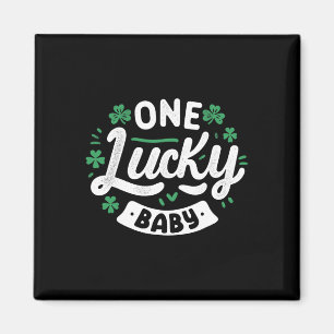 One Lucky By Shenanigans St Patricks Day Funny  Magnet