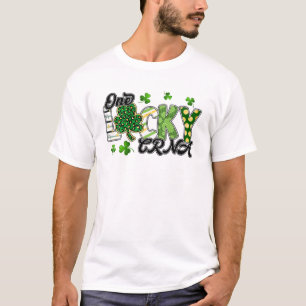 One Lucky CRNA Shamrocks St Patrick's Day T-Shirt