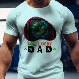One Lucky Dad - Clover Creek Carnival T-Shirt