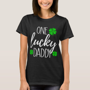 One Lucky Dad Matching St Patricks Day T-Shirt