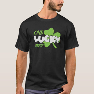 One Lucky Daddy Green Leprechaun St Patricks Day S T-Shirt