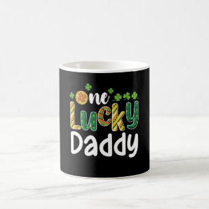 One Lucky Daddy Matching Family St Patrick's Day Coffee Mug