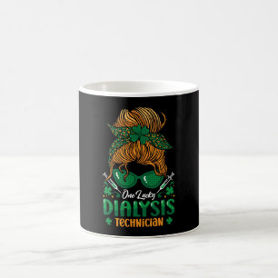 One Lucky Dialysis Technician Nurse Nephrology Coffee Mug