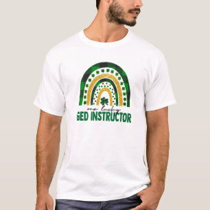 One Lucky GED Instructor Rainbow St Patricks Day S T-Shirt