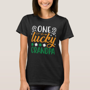 One Lucky Grandpa Saint Patrick s T-Shirt