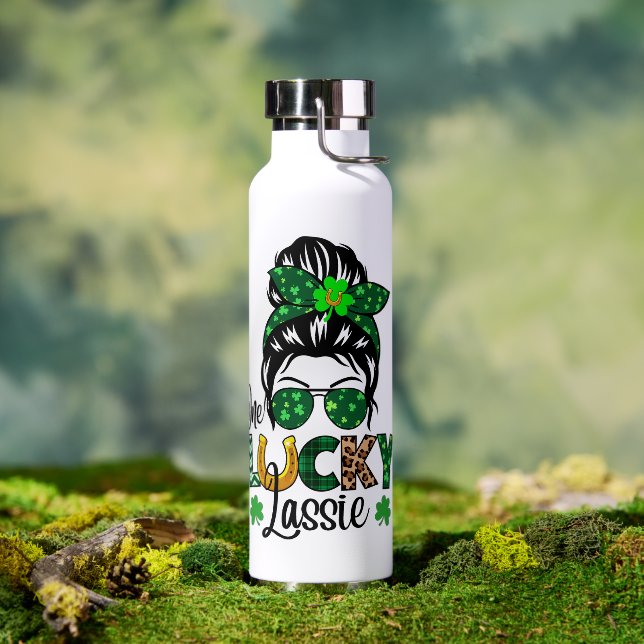 One Lucky Lassie Water Bottle (Outdoor)