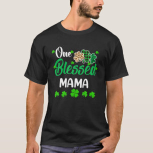 One Lucky Mama Clover St. Patrick's Day Irish T-Shirt