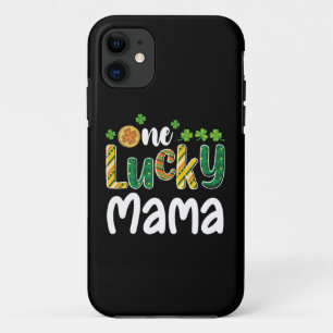 One Lucky Mama Matching Family St Patrick's Day iPhone 11 Case