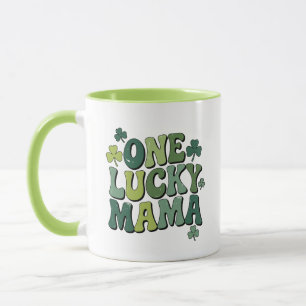 One Lucky Mama Retro St. Patrick’s Day Mug