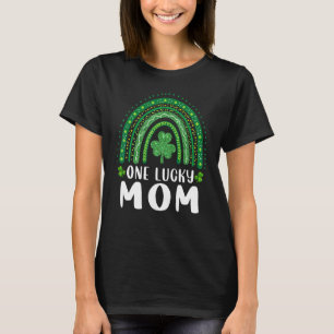 One Lucky Mum Rainbow Saint Patricku2019s Day Iris T-Shirt