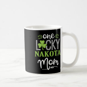 One Lucky Nakota Horse Mum Irish Horseback Riding Coffee Mug
