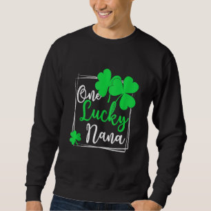 One Lucky Nana Shirt Funny Family St Patrick's Da