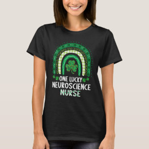 One Lucky Neuroscience Nurse Women Rn  St Patricks T-Shirt