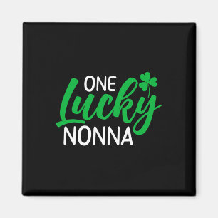 One Lucky Nonna Shirt Funny St Patricks Day Gifts Magnet