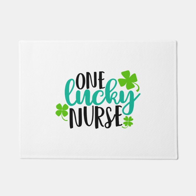 One Lucky Nurse Doormat (Front)