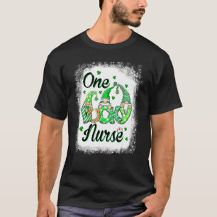 One Lucky Nurse Gnome Crew Gnomes St Patricks Day T-Shirt