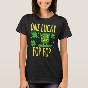 One Lucky Pop Pop St. Patrick's Day Lucky Pop Pop T-Shirt