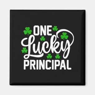 One Lucky Principal Funny St Patricks Day Magnet