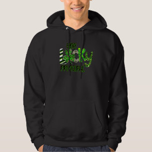 One Lucky Principal Funny St Patrick's Day Shamroc Hoodie