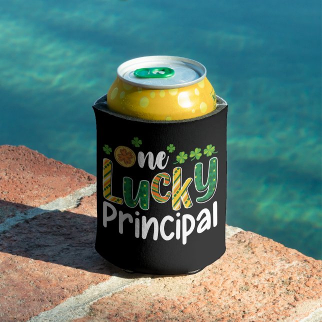 One Lucky Principal School St Patrick's Day Can Cooler (In Situ Pool)