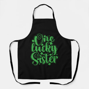 One Lucky Sister St. Patrick's Day Apron