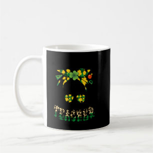 one lucky teacher patrick day coffee mug