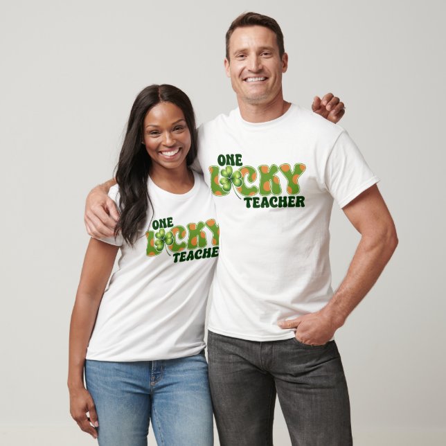 One Lucky Teacher T-shirt (Unisex)