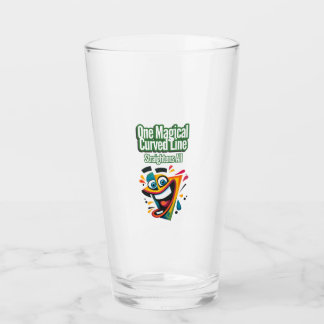 "One Magical Curved Line, Straightens All: smile Glass