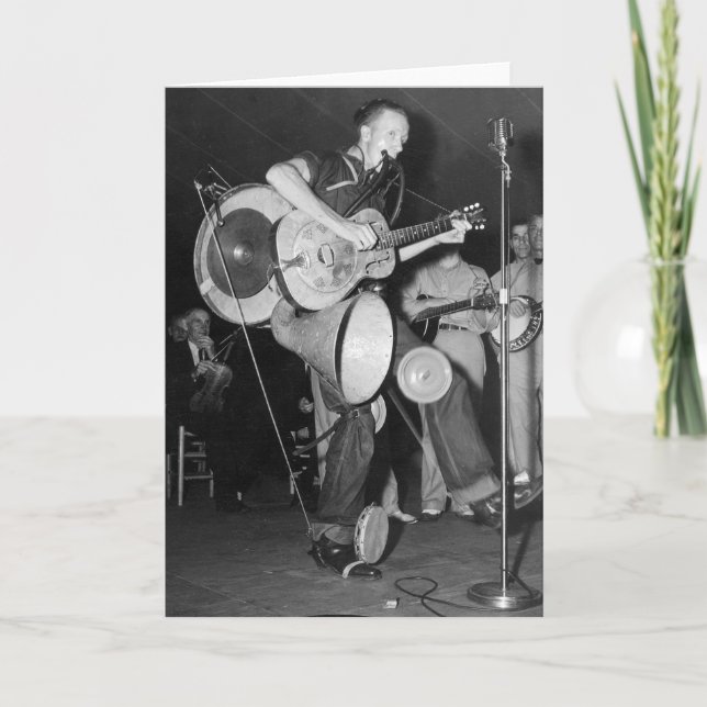 One Man Band, 1938 Card (Front)