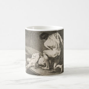 One Man Lifting the Legs of Another Man Coffee Mug