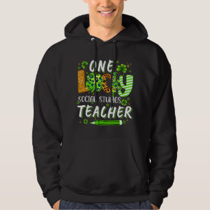 One Merry Choir Teacher Funny Gnomes Christmas Cho Hoodie