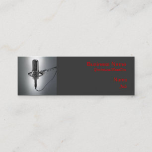 One Mic Business Card